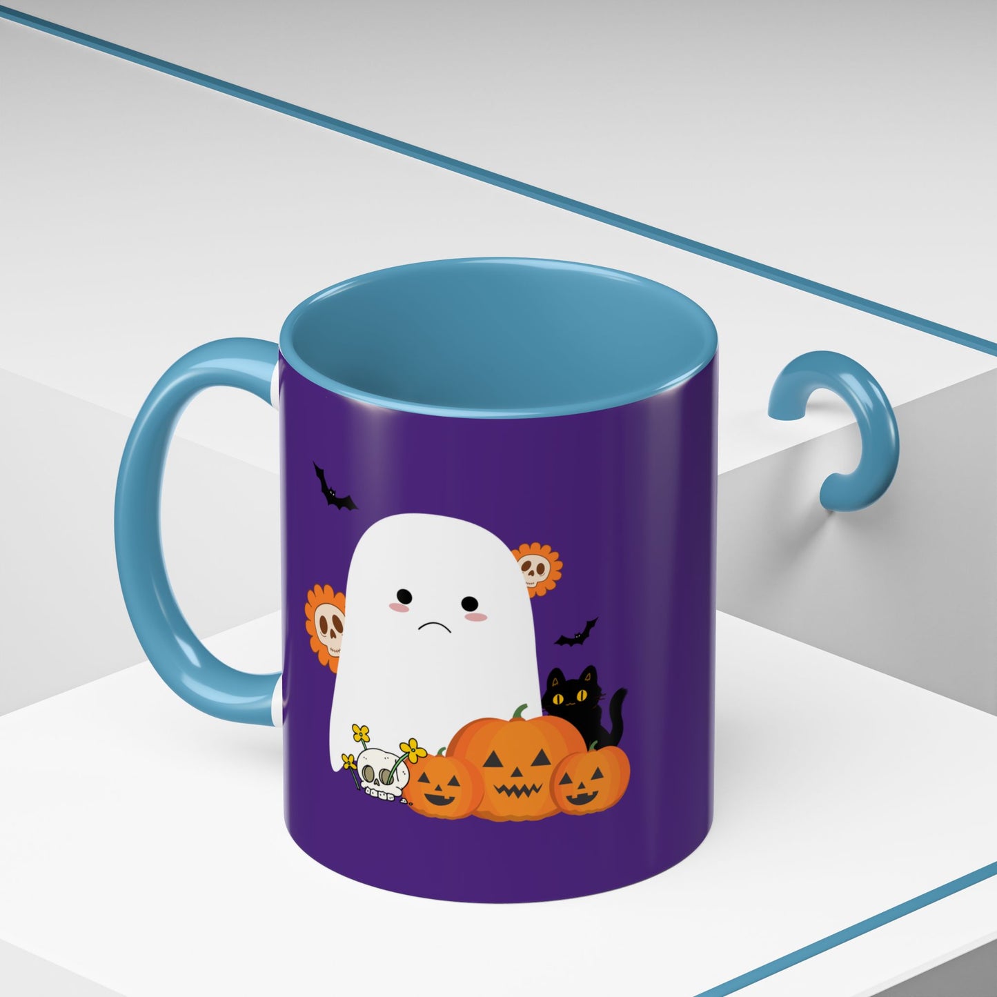 "I Ghost People All Year Round" Halloween Coffee Mug (11oz, 15oz)