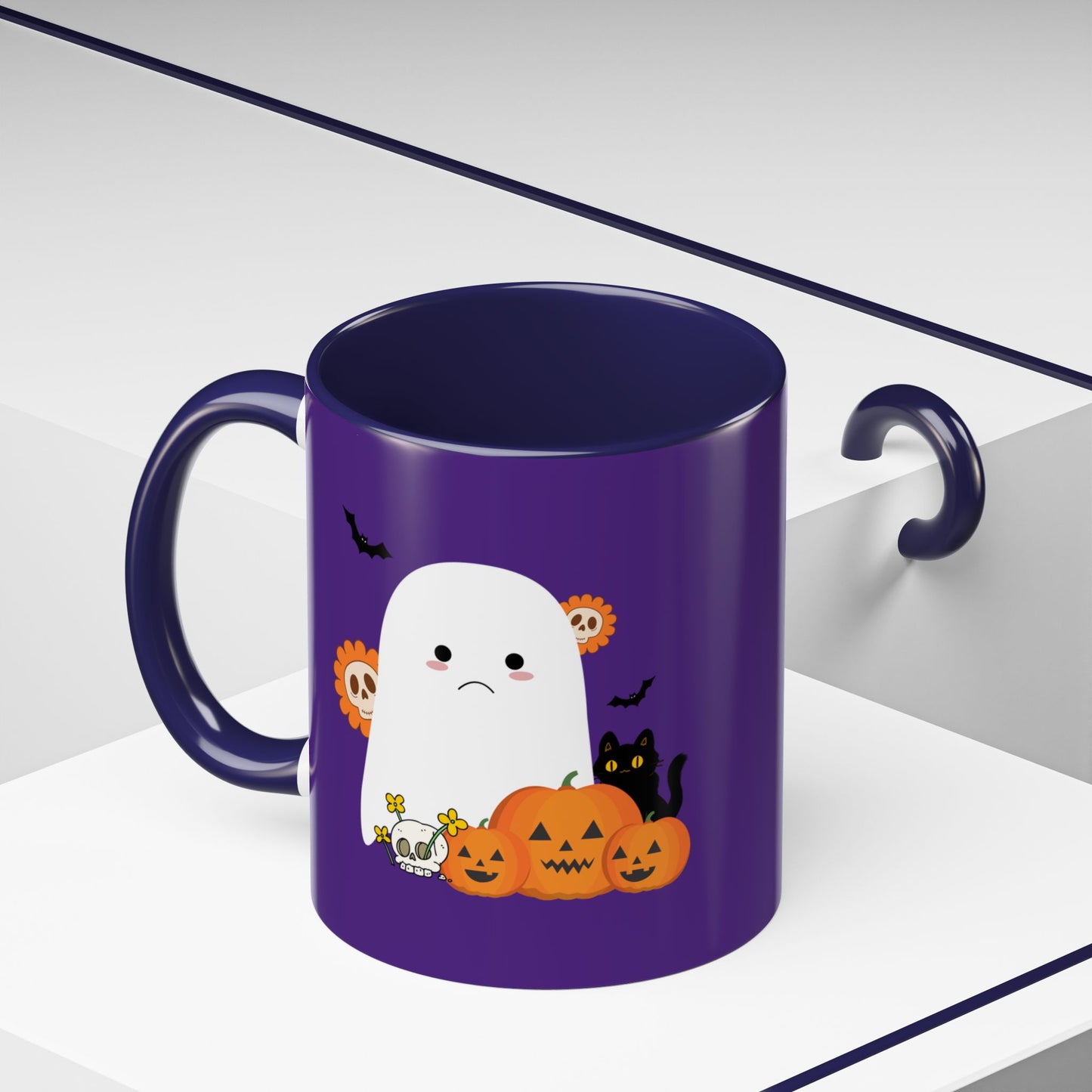 "I Ghost People All Year Round" Halloween Coffee Mug (11oz, 15oz)