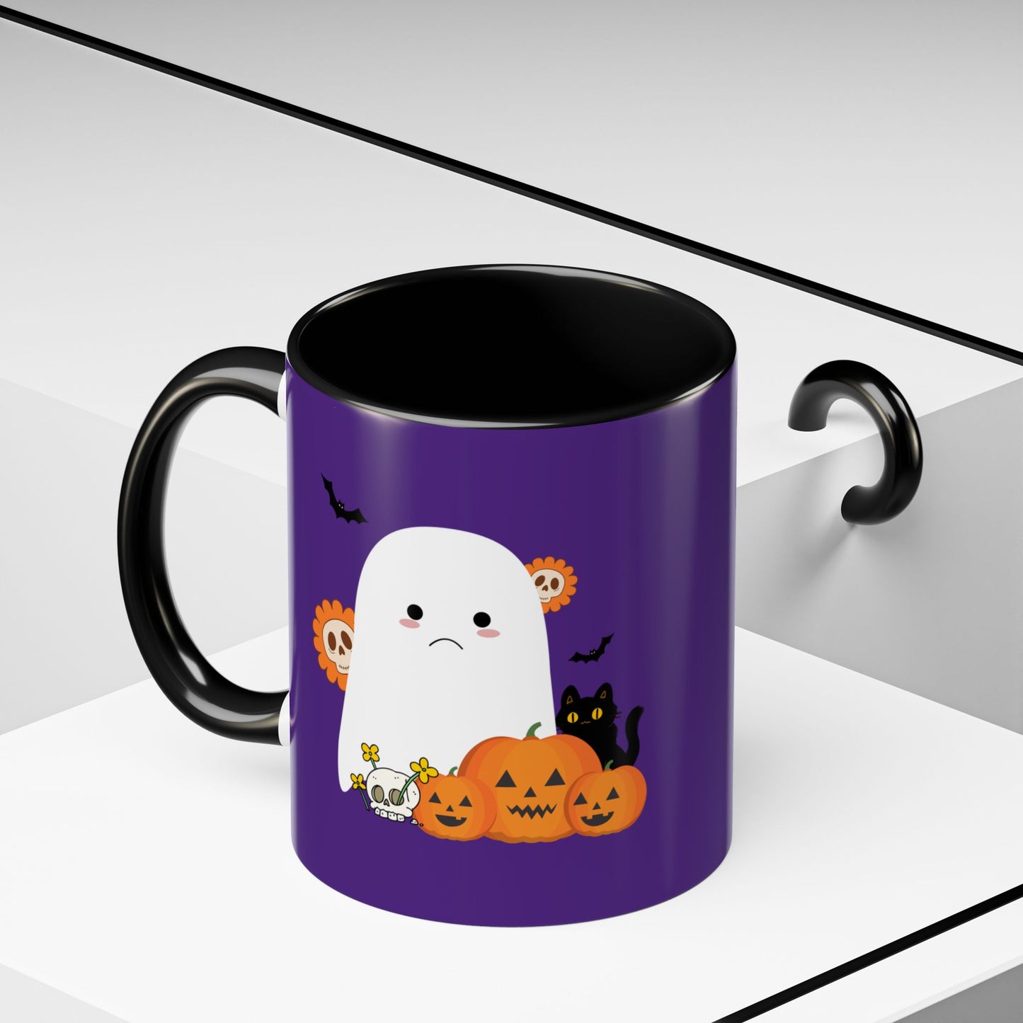 "I Ghost People All Year Round" Halloween Coffee Mug (11oz, 15oz)