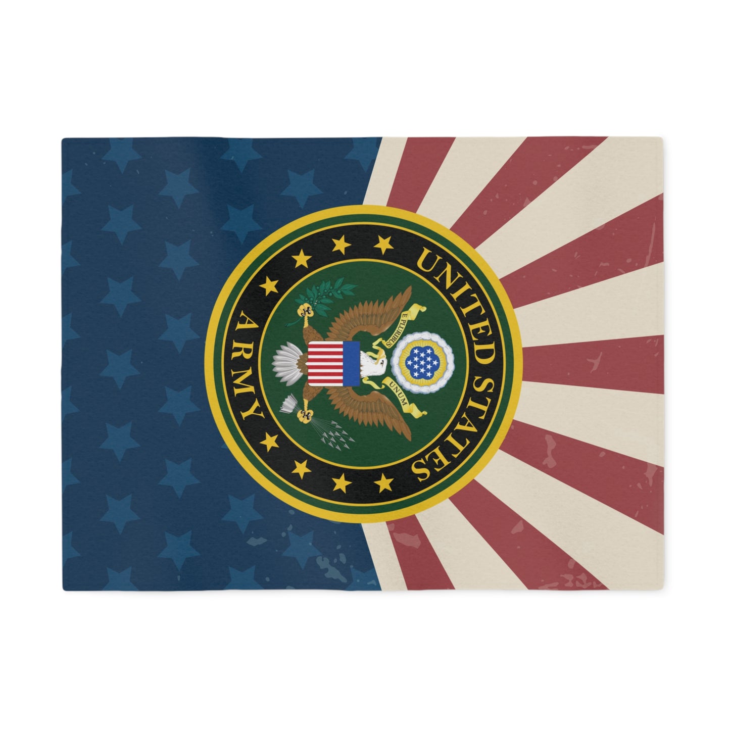 US Army Stars & Stripes Sweatshirt Blanket