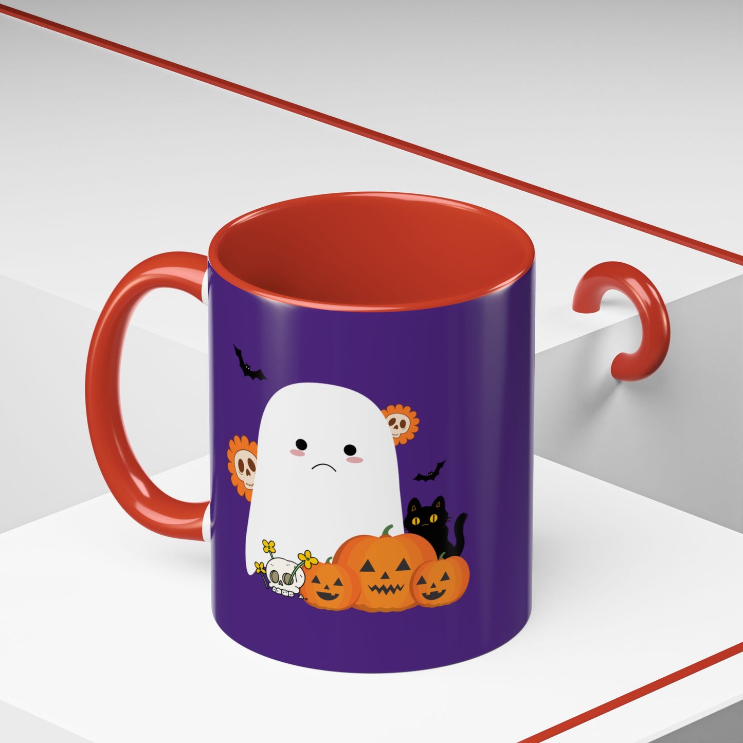 "I Ghost People All Year Round" Halloween Coffee Mug (11oz, 15oz)