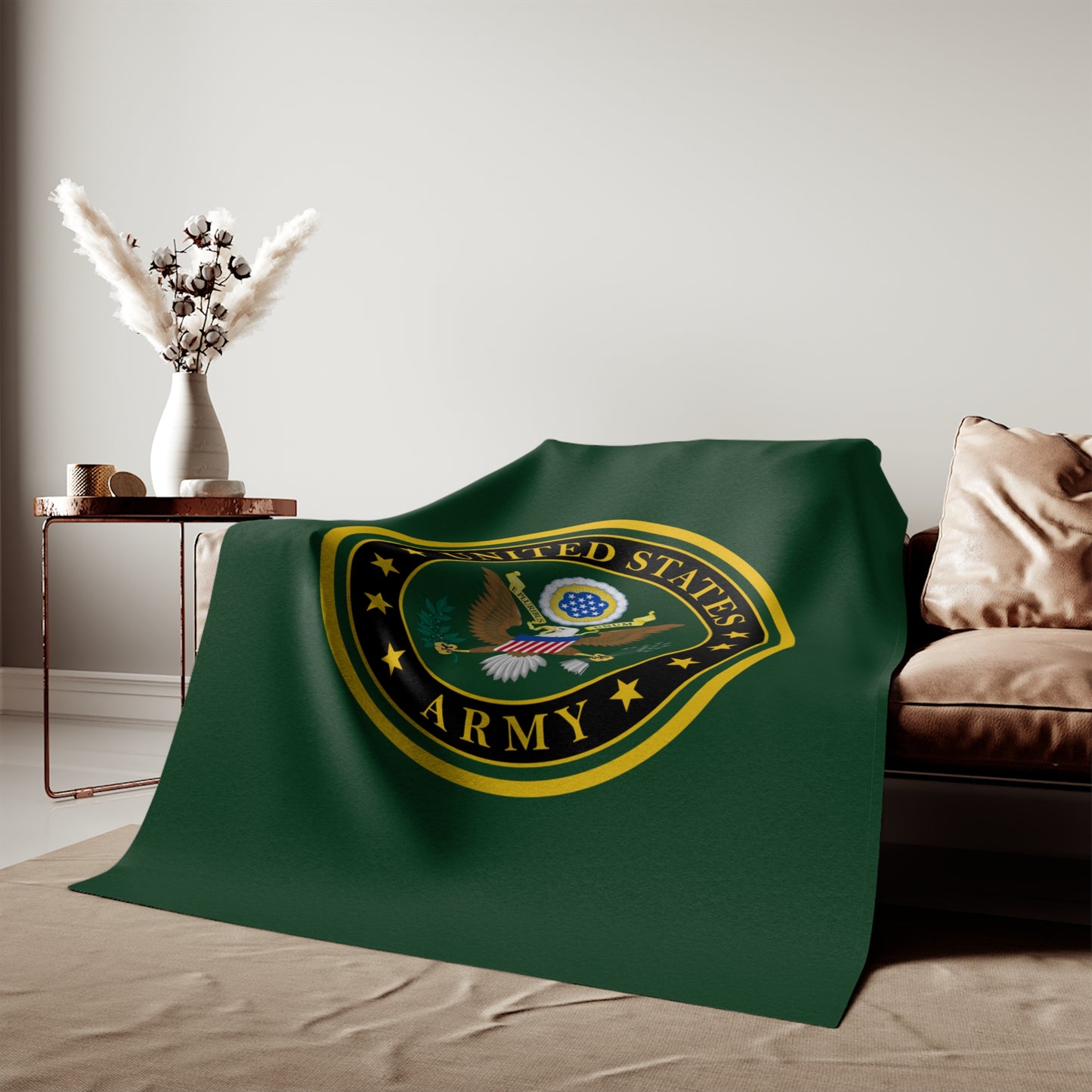 US Army Sweatshirt Blanket