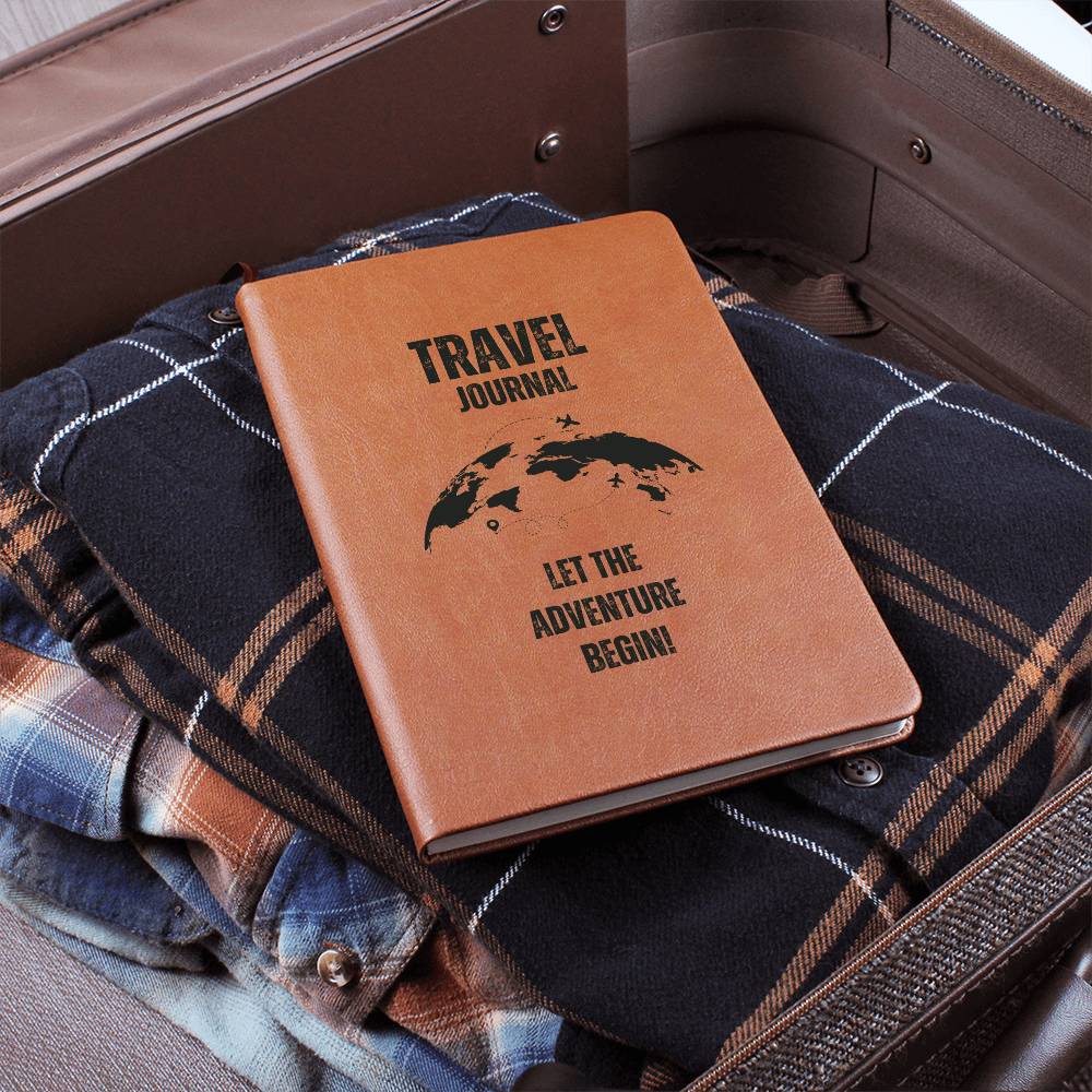 "Let the Adventure Begin" Travel Journal