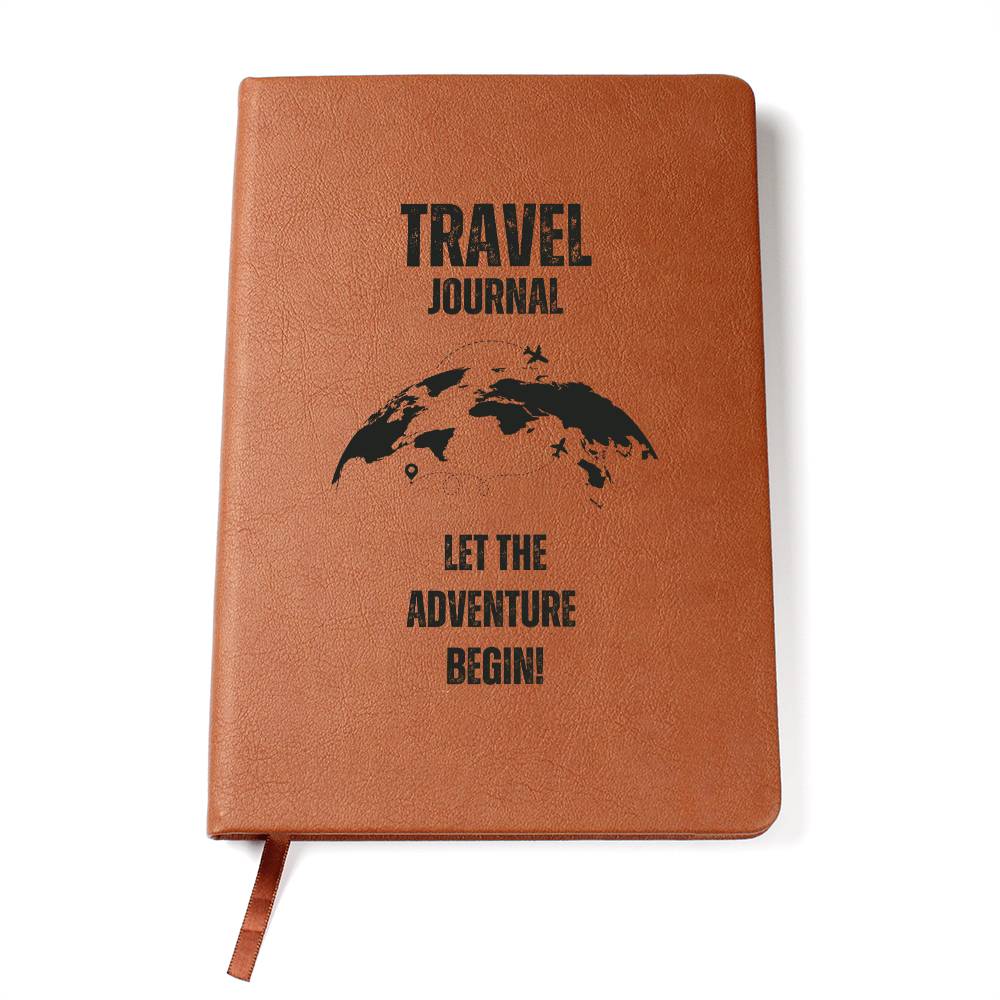 "Let the Adventure Begin" Travel Journal