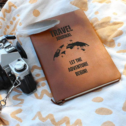 "Let the Adventure Begin" Travel Journal