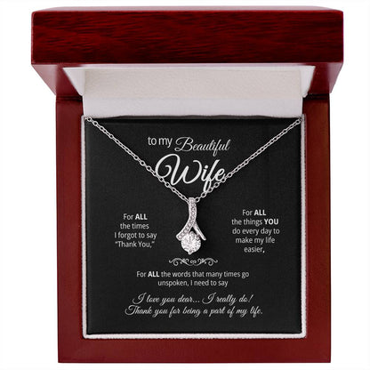 Alluring Beauty Pendant Necklace for your Wife