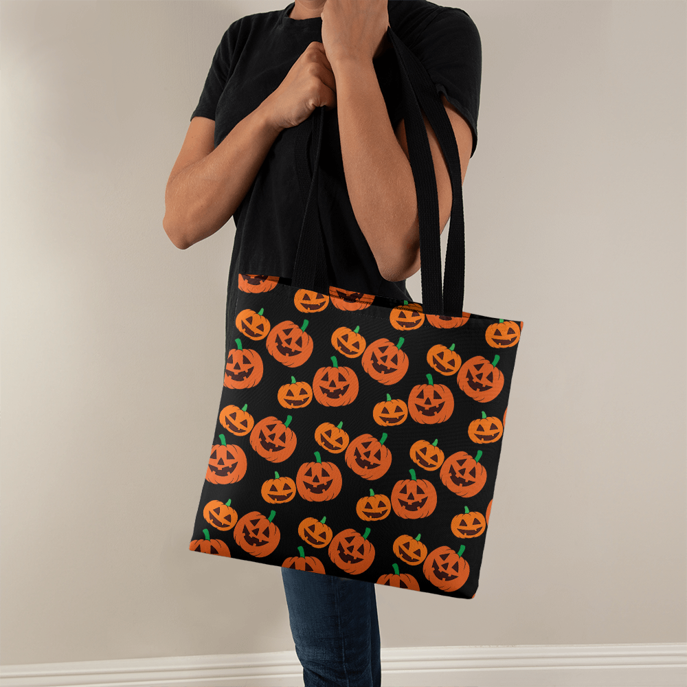Jack-o-lantern Trick or Treat Bag