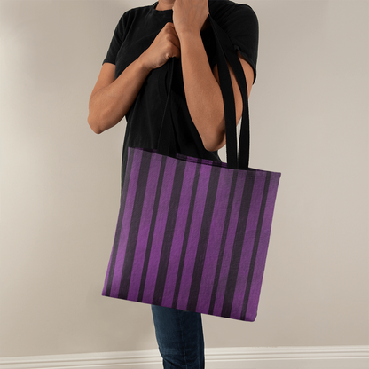 Creepy Stripe Trick or Treat Bag