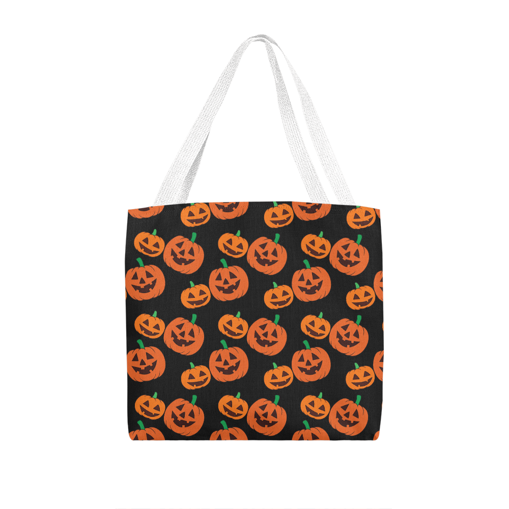 Jack-o-lantern Trick or Treat Bag