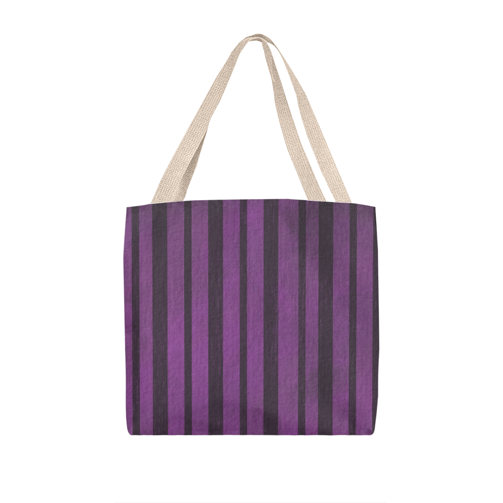 Creepy Stripe Trick or Treat Bag
