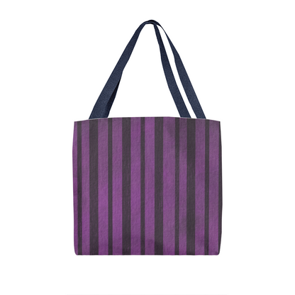 Creepy Stripe Trick or Treat Bag