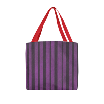 Creepy Stripe Trick or Treat Bag