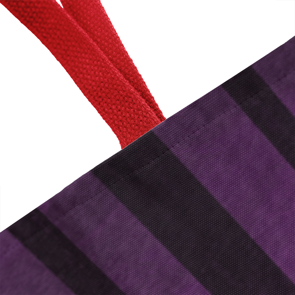 Creepy Stripe Trick or Treat Bag